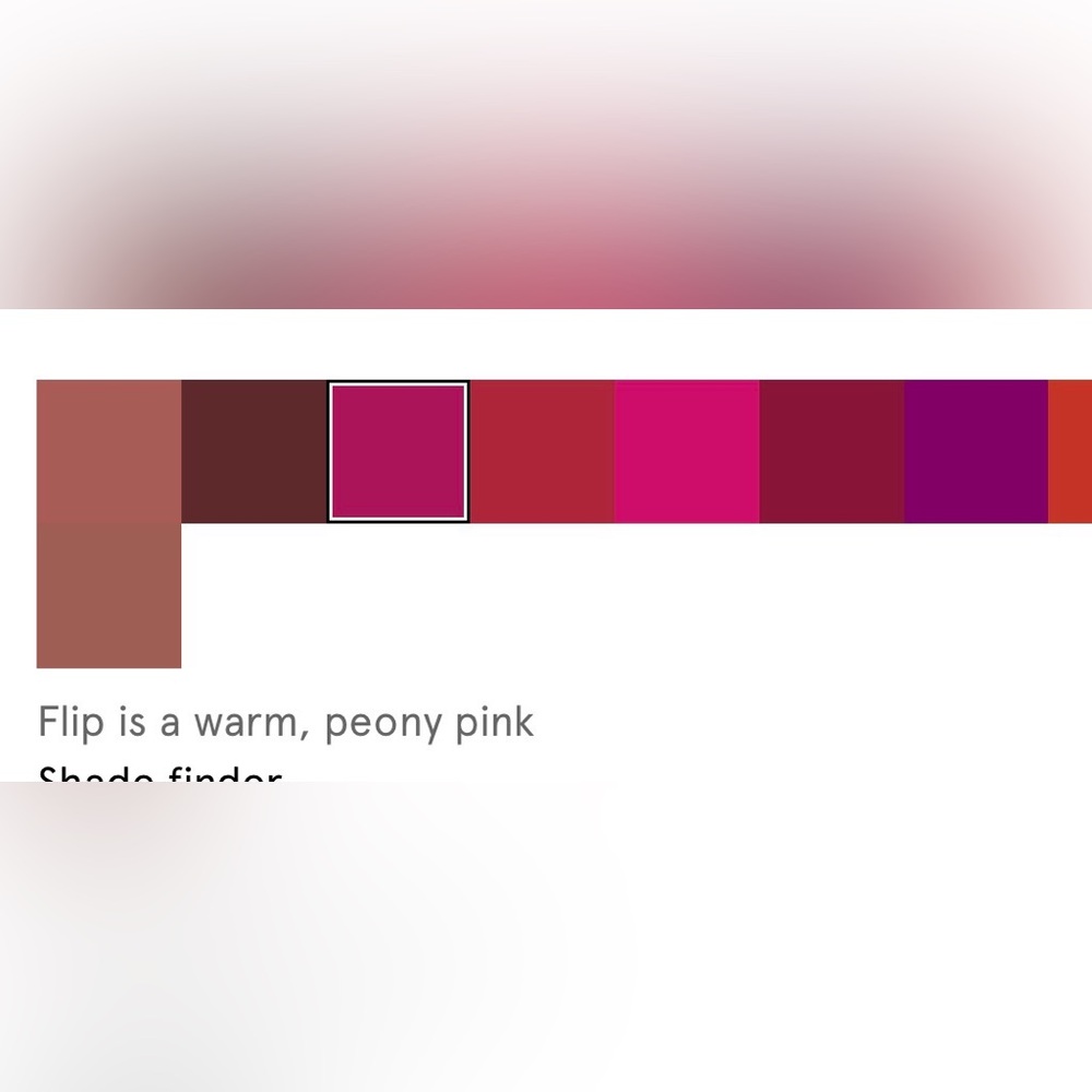 Glossier Flip Peony Pink G-Suite Lip Cream NIB - Picture 7 of 7
